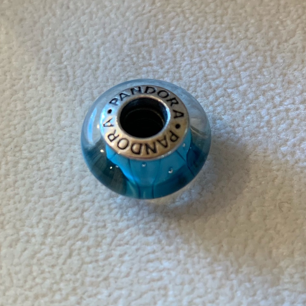 Blue Pandora Bead